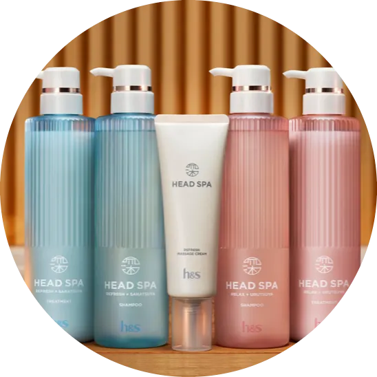 h&s日本限定プレミアムライン「深体験HEAD SPA(ヘッドスパ)」誕生