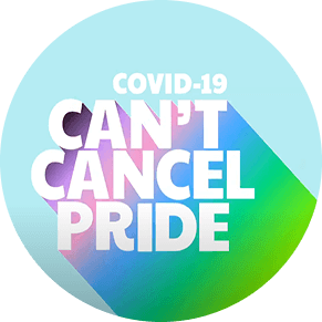COVID-19 can't cancel Pride logo