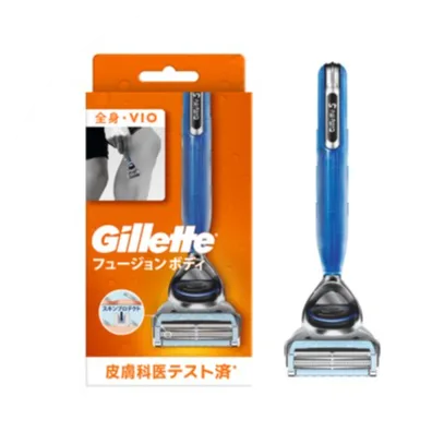 「ジレット」初となるボディ用カミソリ『ジレット フュージョンボディ』が新登場！