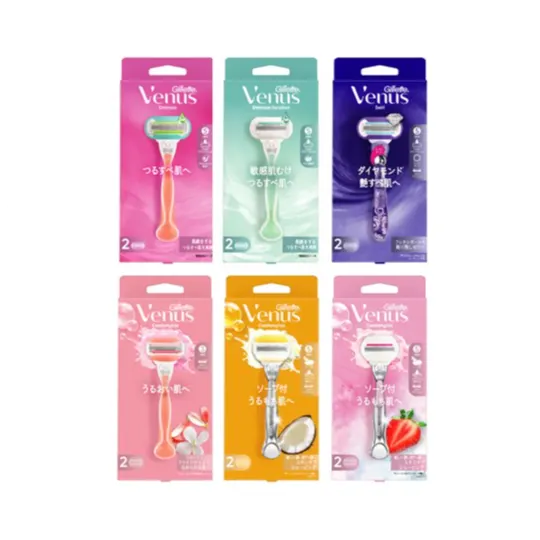 女性用カミソリ『ジレットヴィーナス』が日本市場参入以来初となる大型リニューアル