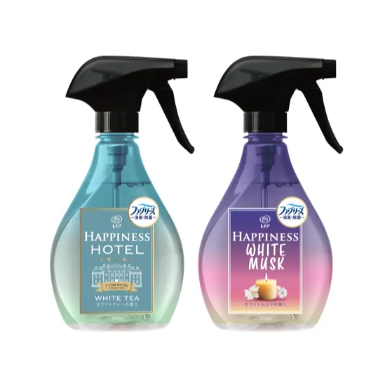 シュッとするだけで5つ星ホテル推奨の香り「ハピネスミスト」誕生！