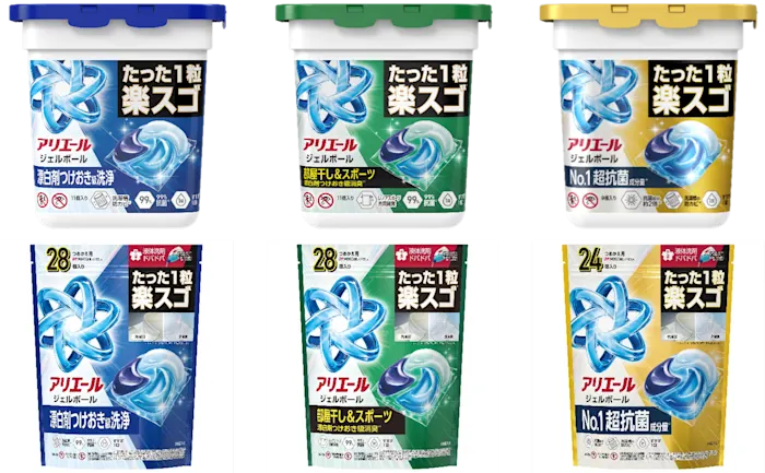 衝撃！たった1粒で液体洗剤1本分の洗浄力を叶える 新しくなった楽スゴ