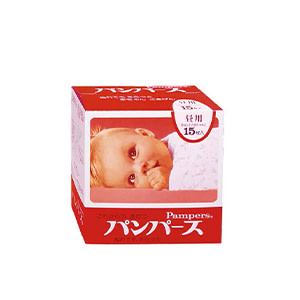 1977年パンパースの製品写真