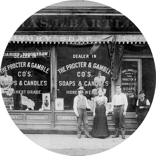 1880年代のBartlett Storeの画像