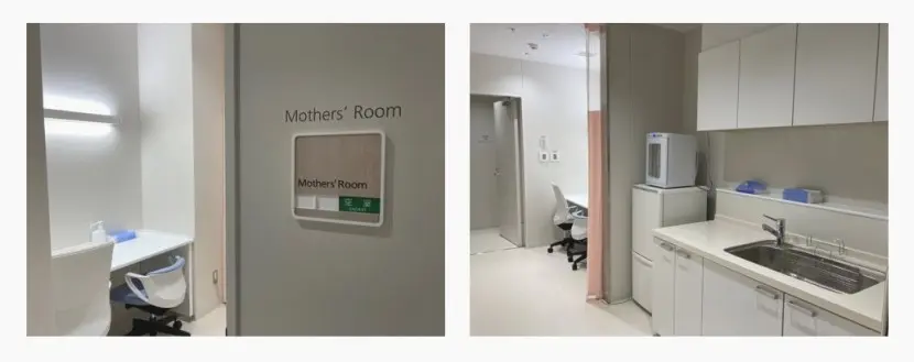 Ｐ＆Ｇ滋賀工場のMothers room