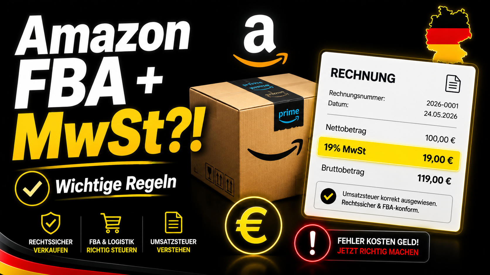 Amazon FBA Umsatzsteuer Deutschland: Wichtige Regeln für Online Händler