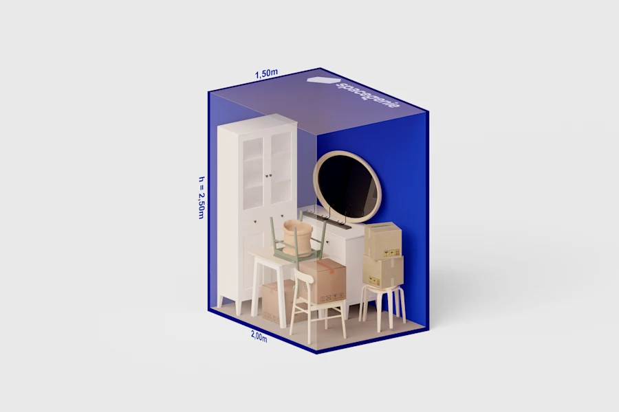 3 square meter storage unit