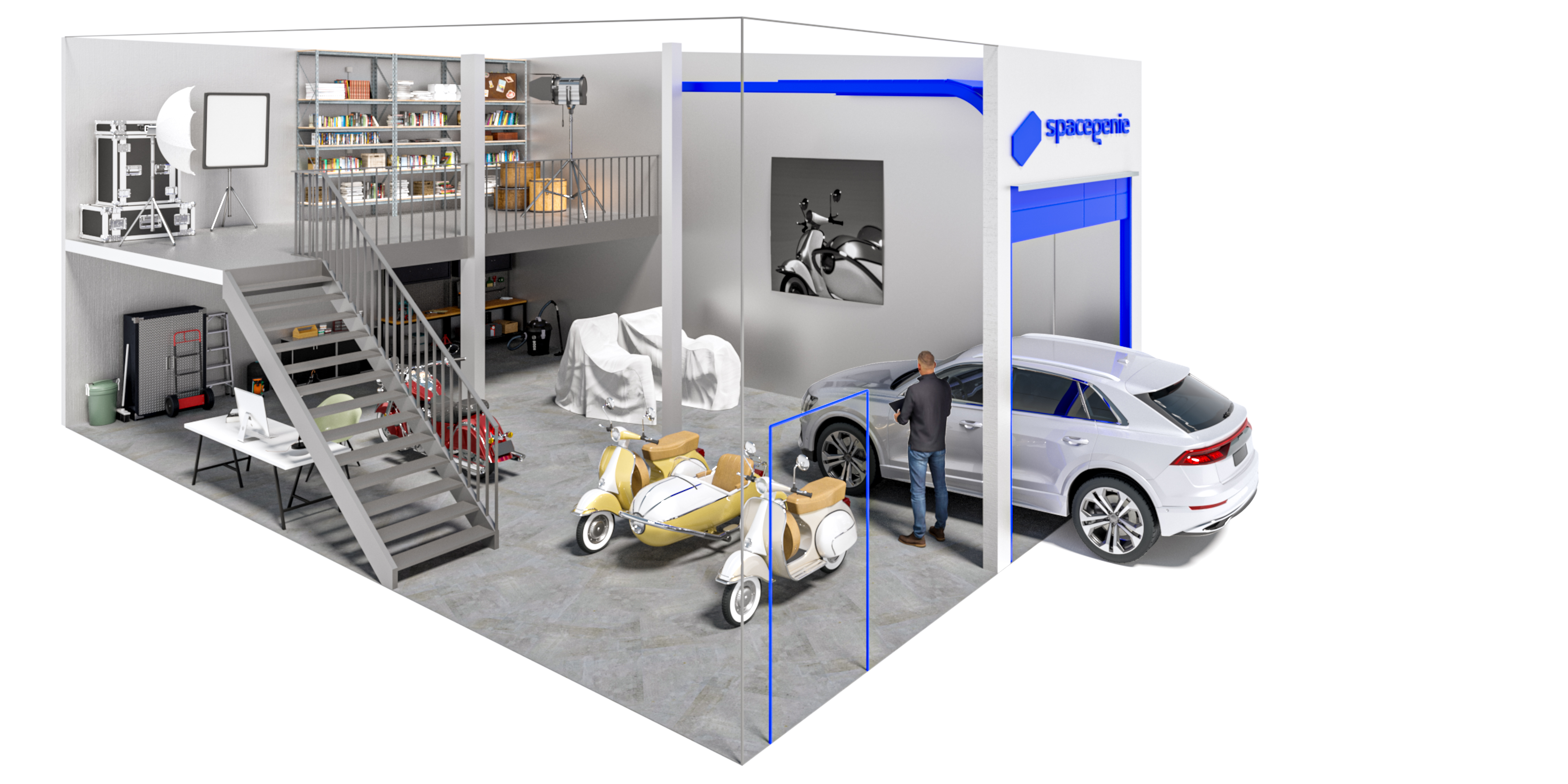 Details zur Mega 112m² Einheit