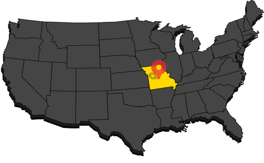 Pre-Engineered Red Iron Steel Buildings in Missouri