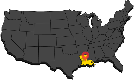Pre-Engineered Red Iron Steel Buildings in Louisiana