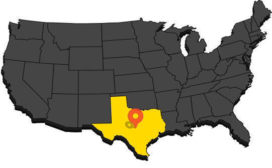 Red Iron Steel Buildings in Texas