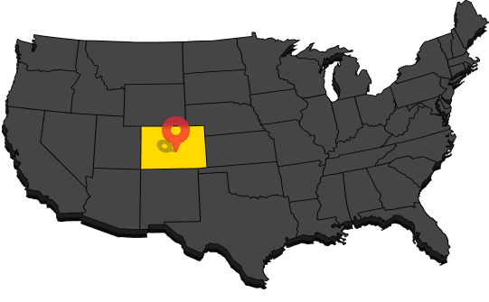 Red Iron Metal Buildings in Colorado