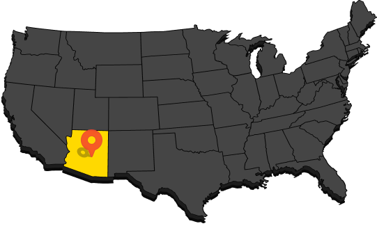 Red Iron Steel Buildings in Arizona