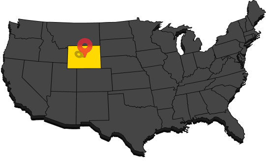 Wyoming Red Iron Buildings