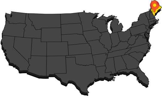 Pre-Engineered Red Iron Steel Buildings in Maine