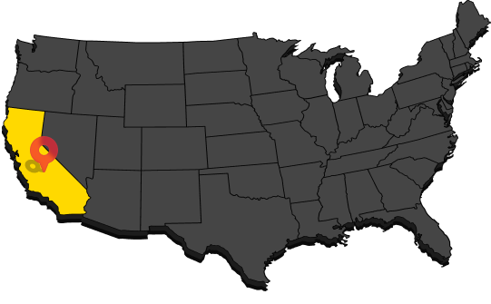 Red Iron Metal Buildings in California