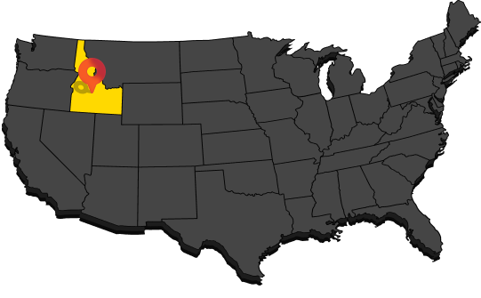 Pre-Engineered Red Iron Steel Buildings in Idaho