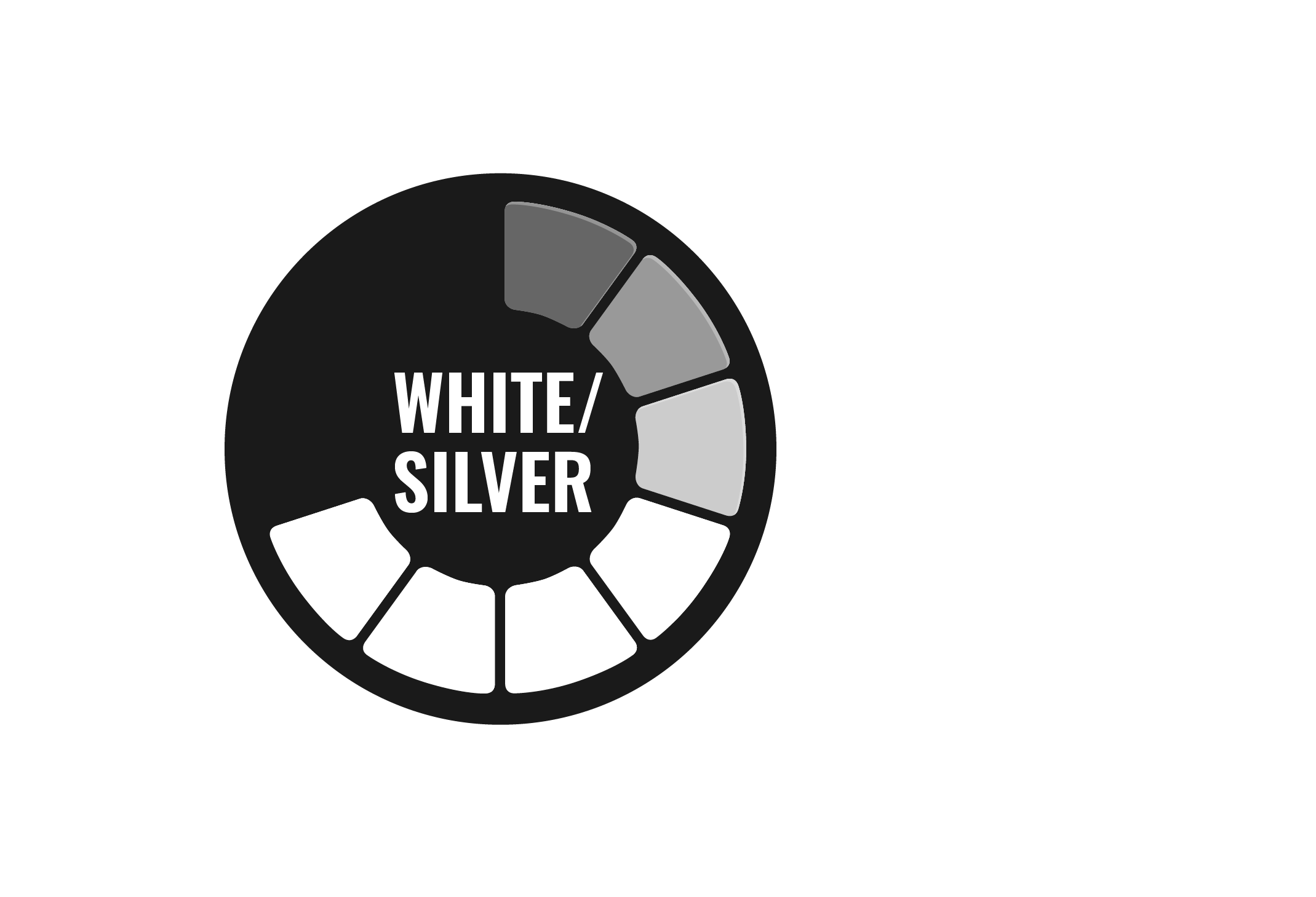 Color Psychology Blog - White and Silver Swatches