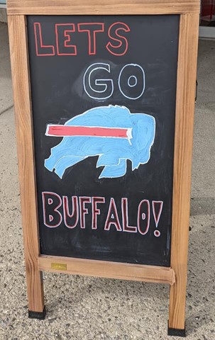 Buffalo Bills Chalkboard
