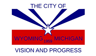 320px-Flag of Wyoming, Michigan
