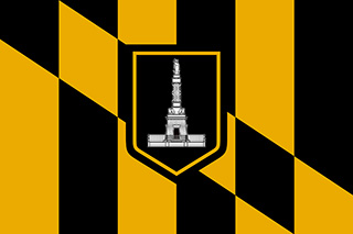 Flag of Baltimore, Maryland