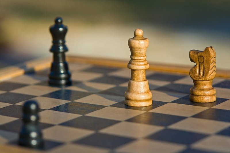 marketing plan chess pieces and board