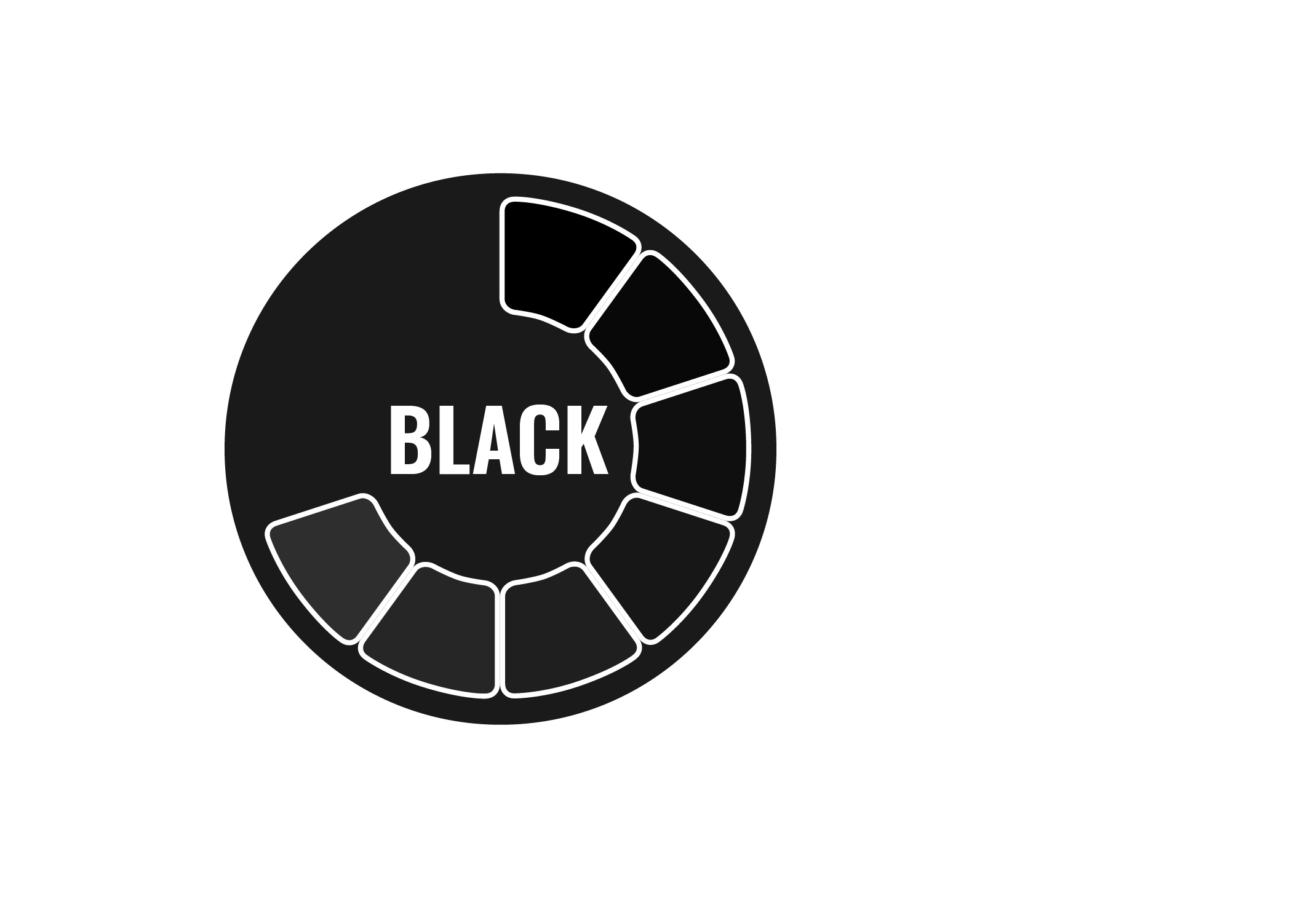 Color Psychology - Black color swatches