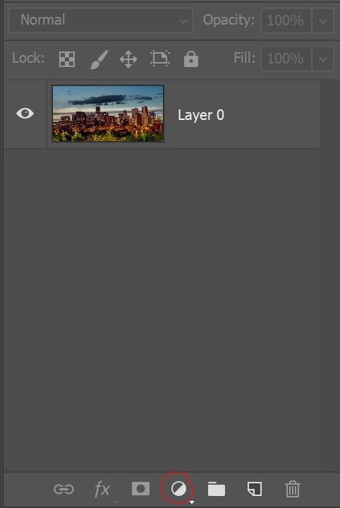 Adjustment Layer placement in Photoshop