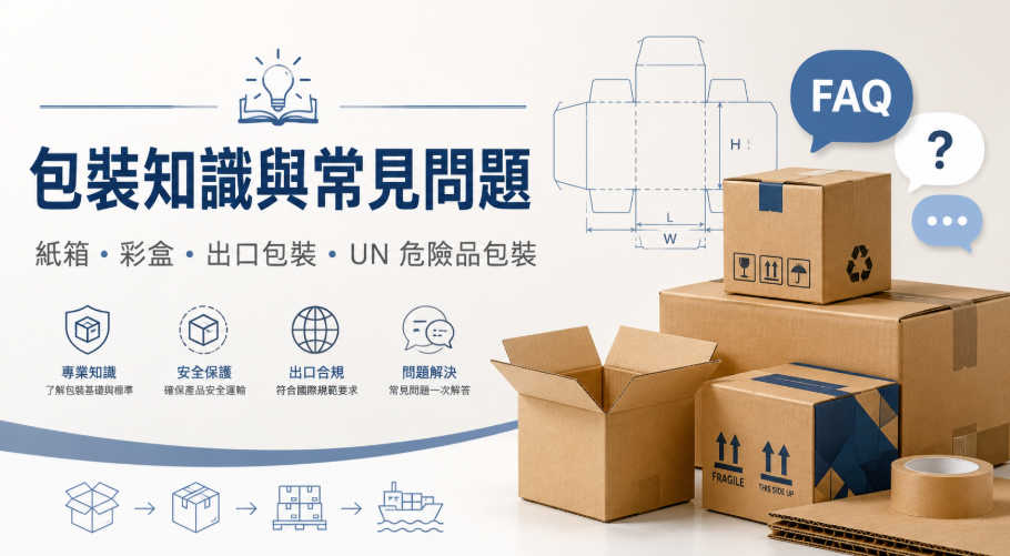 包裝知識與常見問題