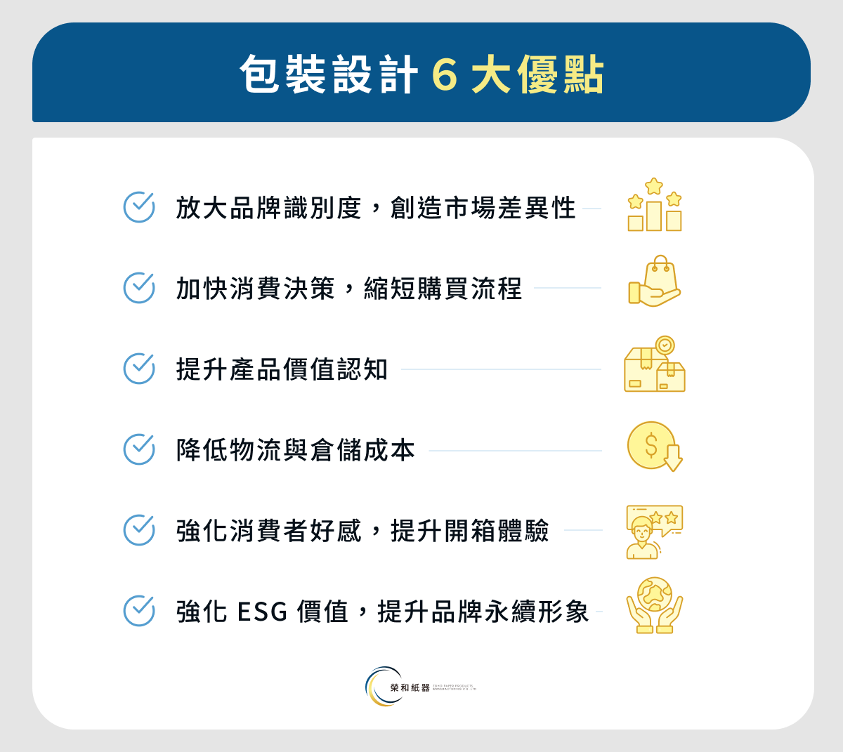 包裝設計 6 大優點