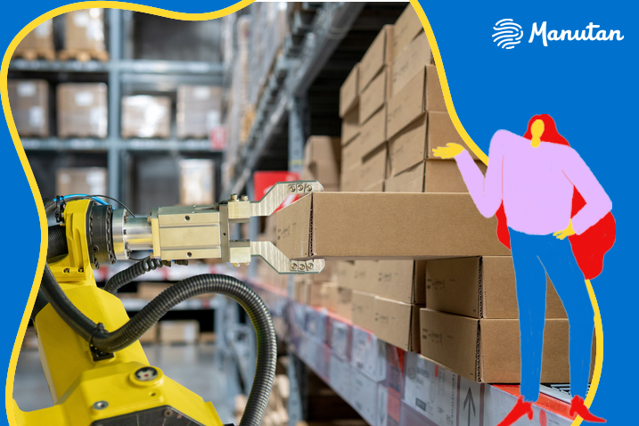 Führen Sie die Logistikautomatisierung in Ihrem Lager ein und verbessern Sie Ihre Effizienz und Leistung bei gleichzeitiger Sicherung Ihrer Prozesse.