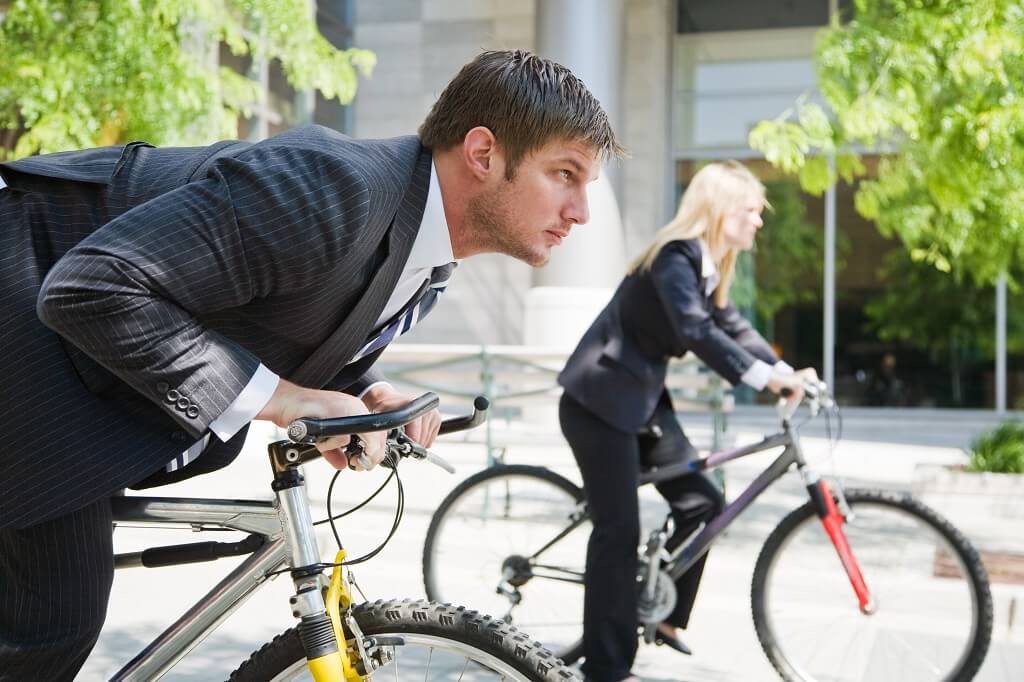 8 voordelen fietsen naar werk