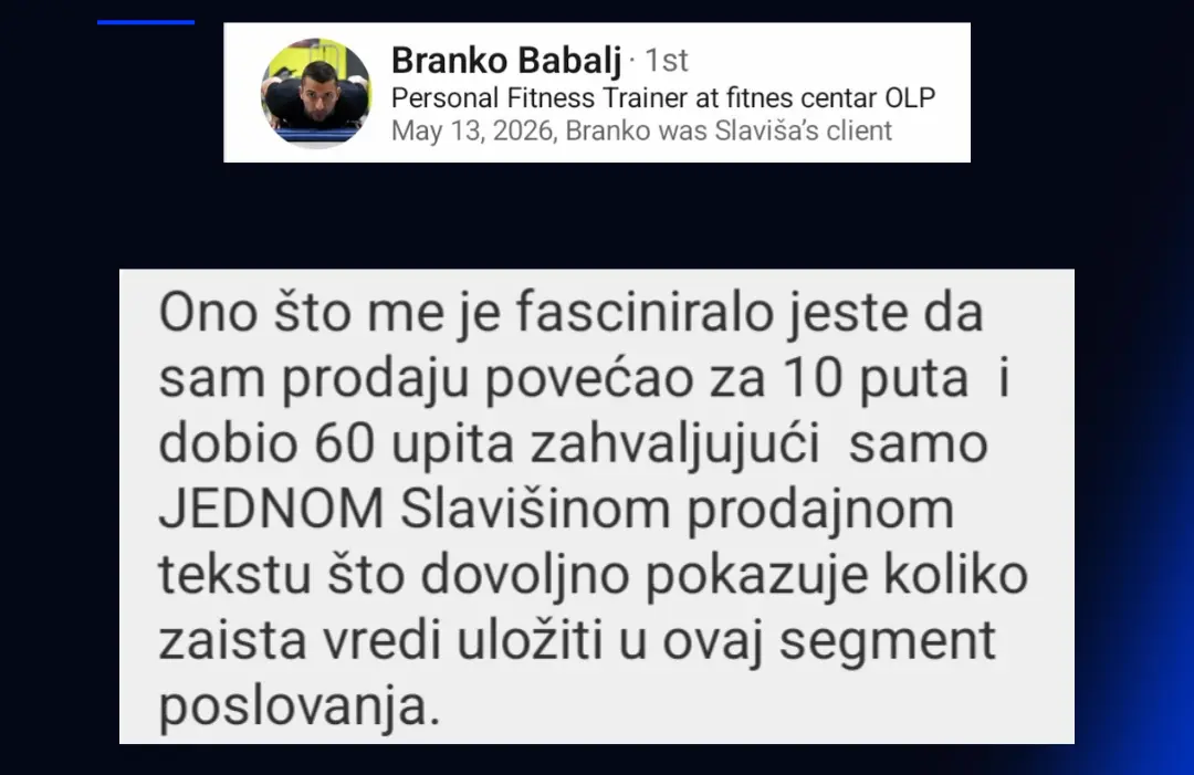 10 puta veca prodaja