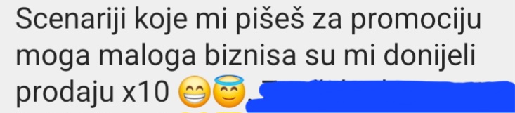 Copywriter rezultati - klijent Detox Đuran Livno