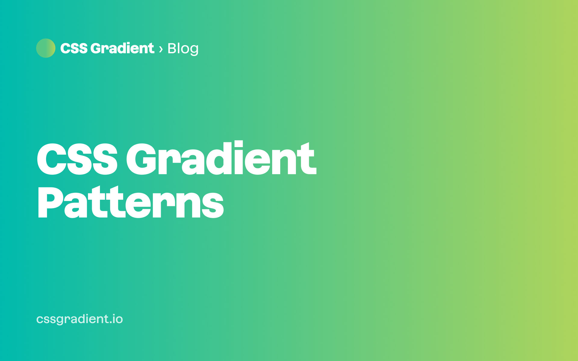 You Crazy? Patterns with CSS Gradients – CSS Gradient