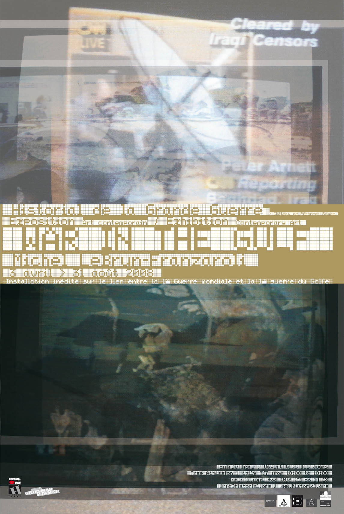 Affiche exposition War in the Gulf