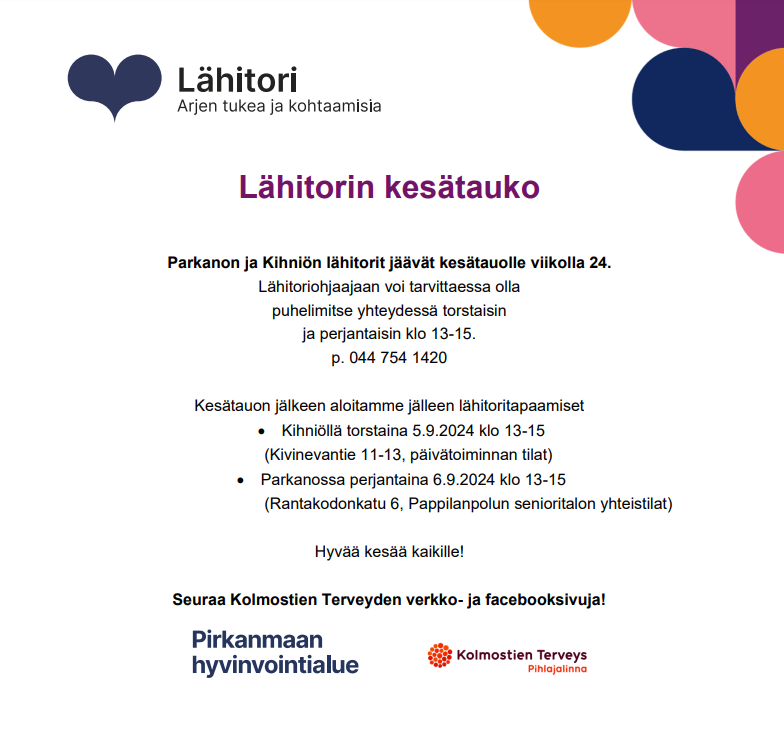 Lähitori kesätauko