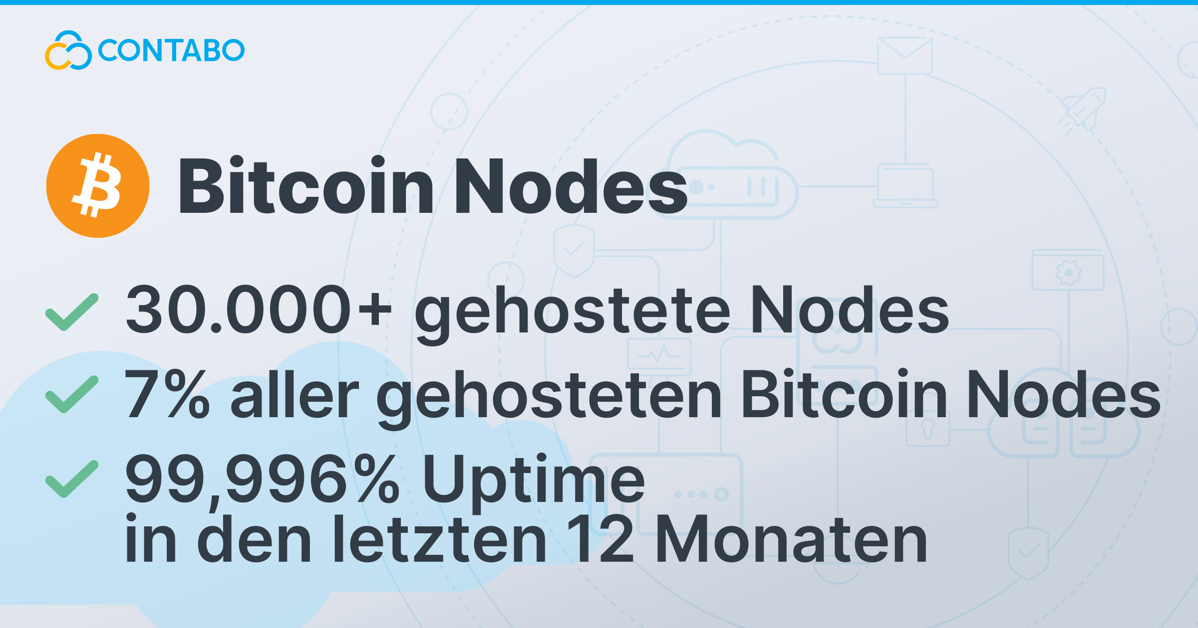 Betreiben Sie Bitcoin Nodes bei Contabo🥇 zu einem Preis, den Sie lieben  werden