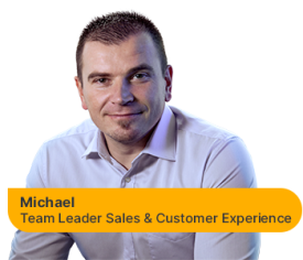 Michael FÃ¶rster, Contabo's Business Development Manager, is the point person for bulk server orders.