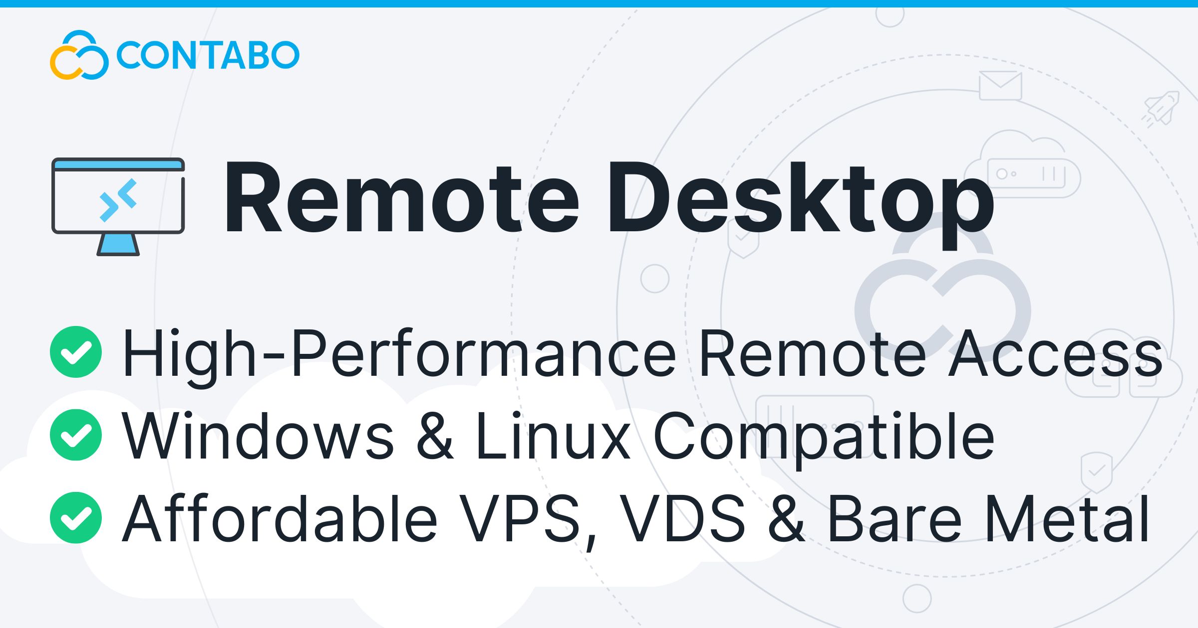 Remote Desktop on Cloud Servers Windows RDP Linux VNC Hosting