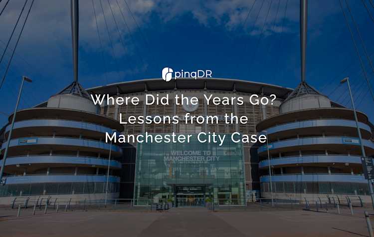 Where Did the Years Go? Lessons from the Manchester City Case