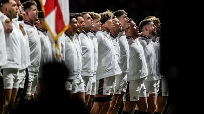 England national anthem v Wales - M6N 2025
