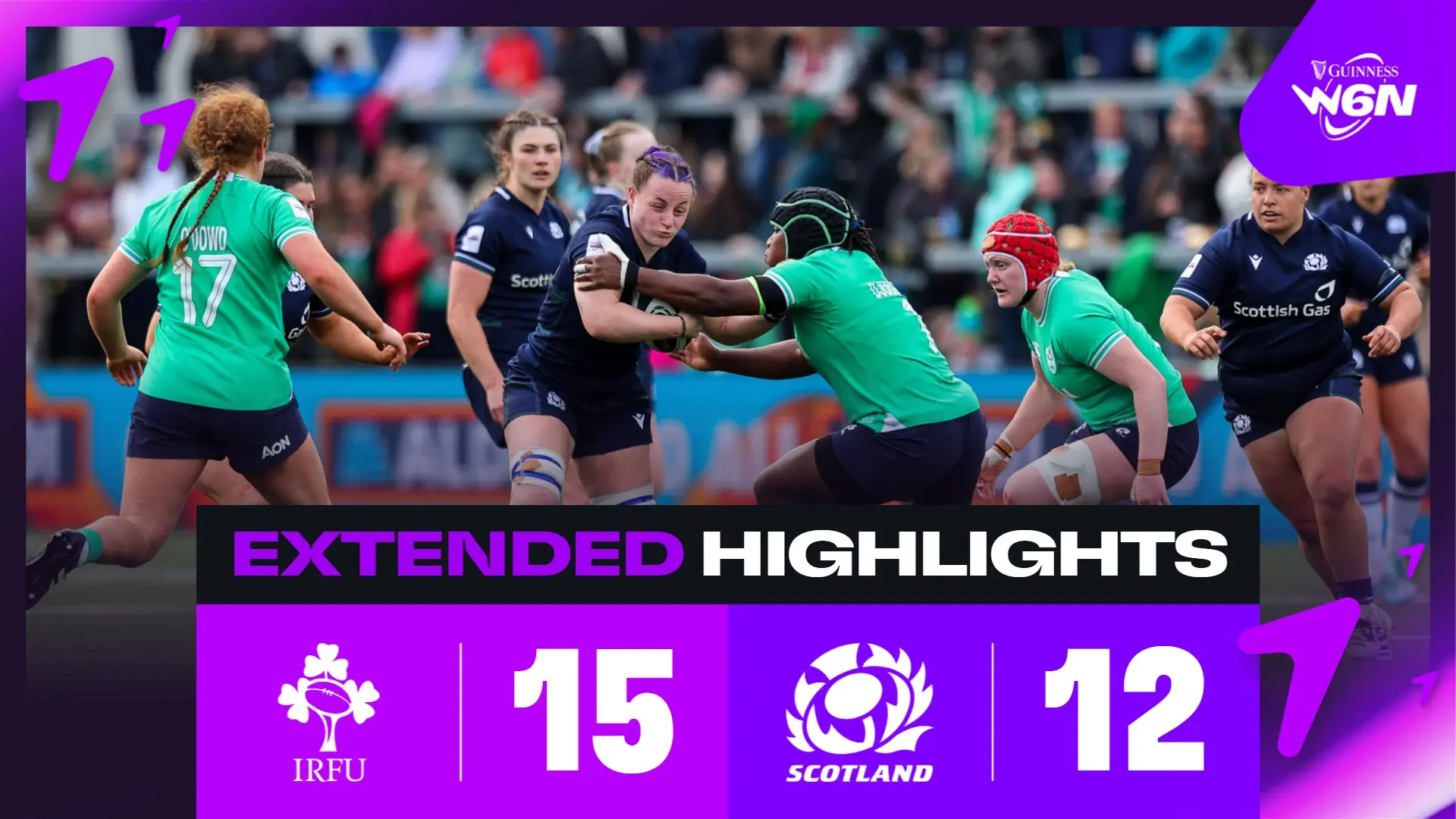 Ireland v Scotland - Extended Highlights - Thumb