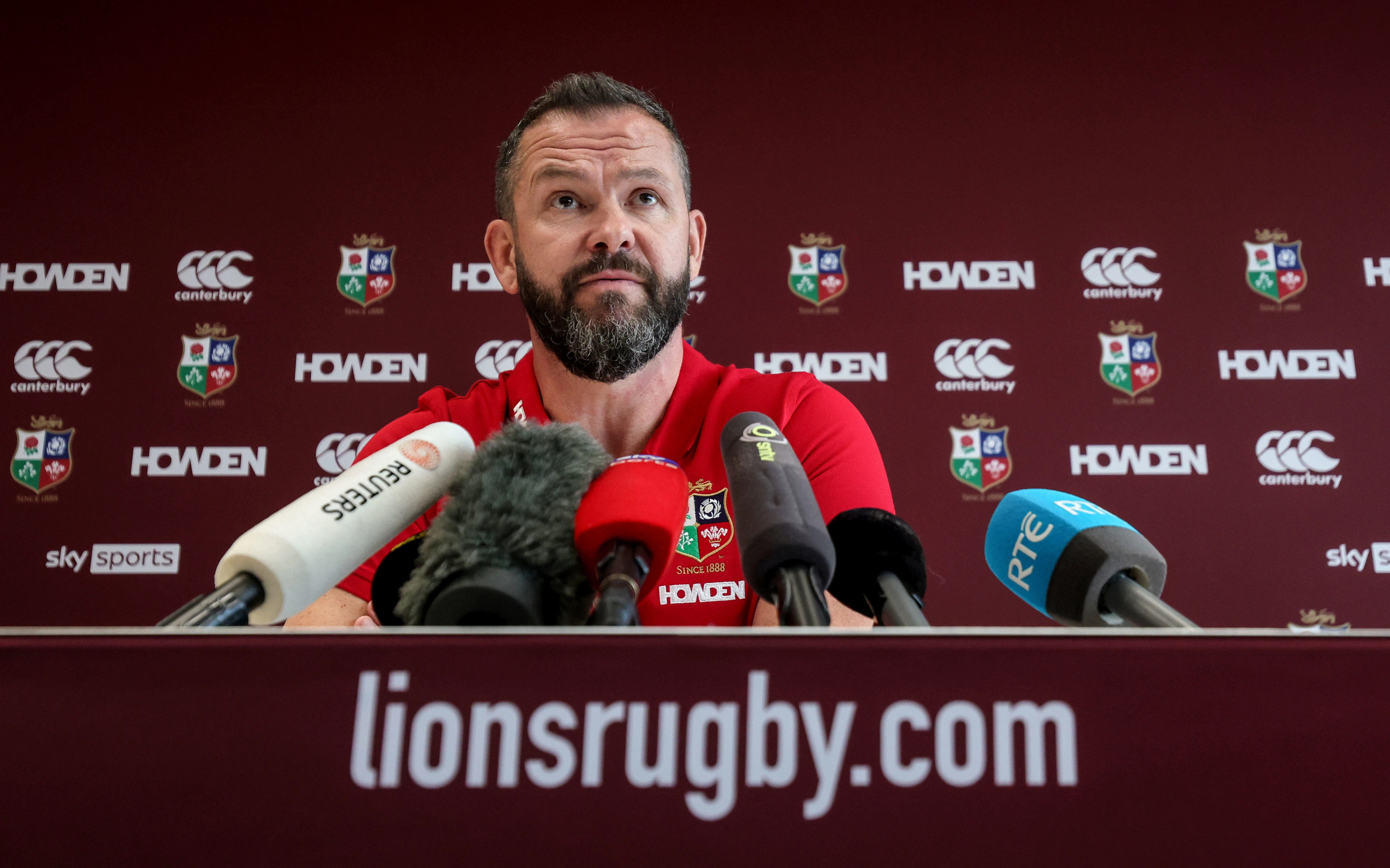 Andy Farrell - Lions 2025