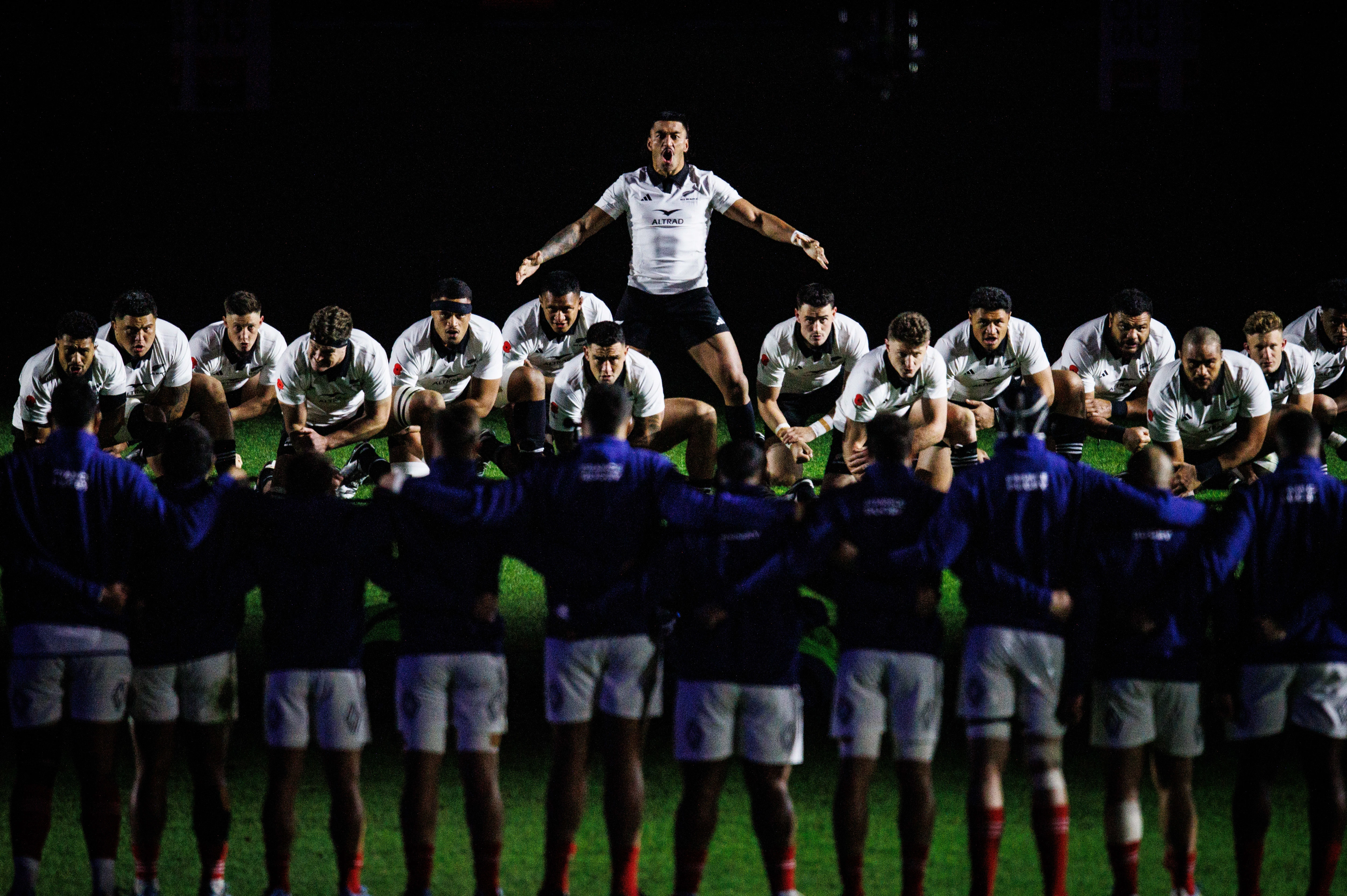 AB's haka v France 