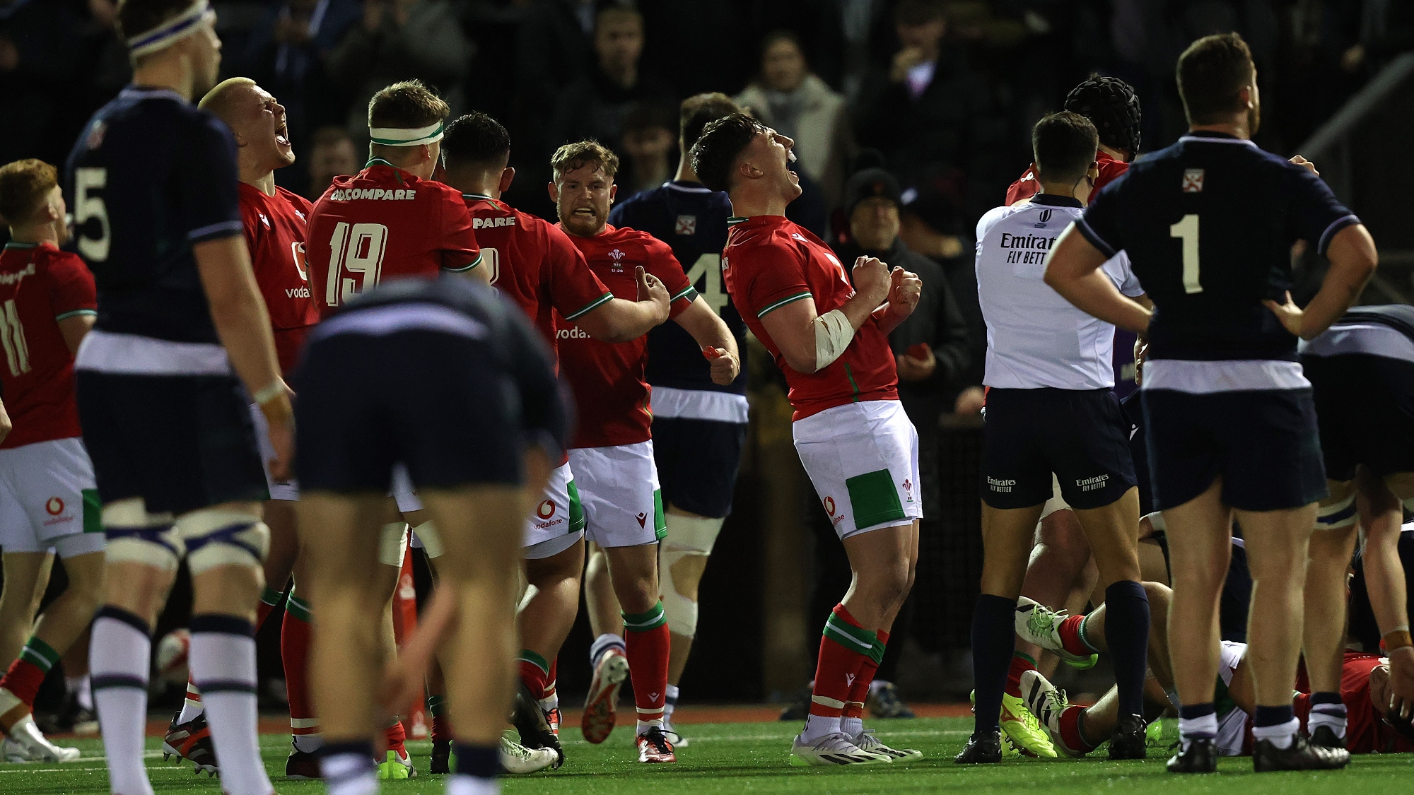 Wales U20 beat Scotland in their opening game