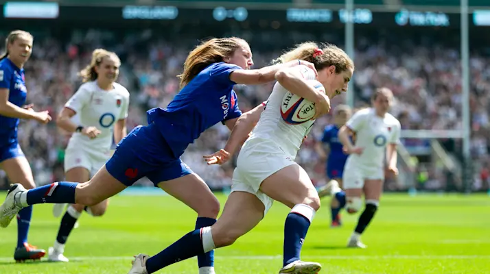 Abby Dow on the charge