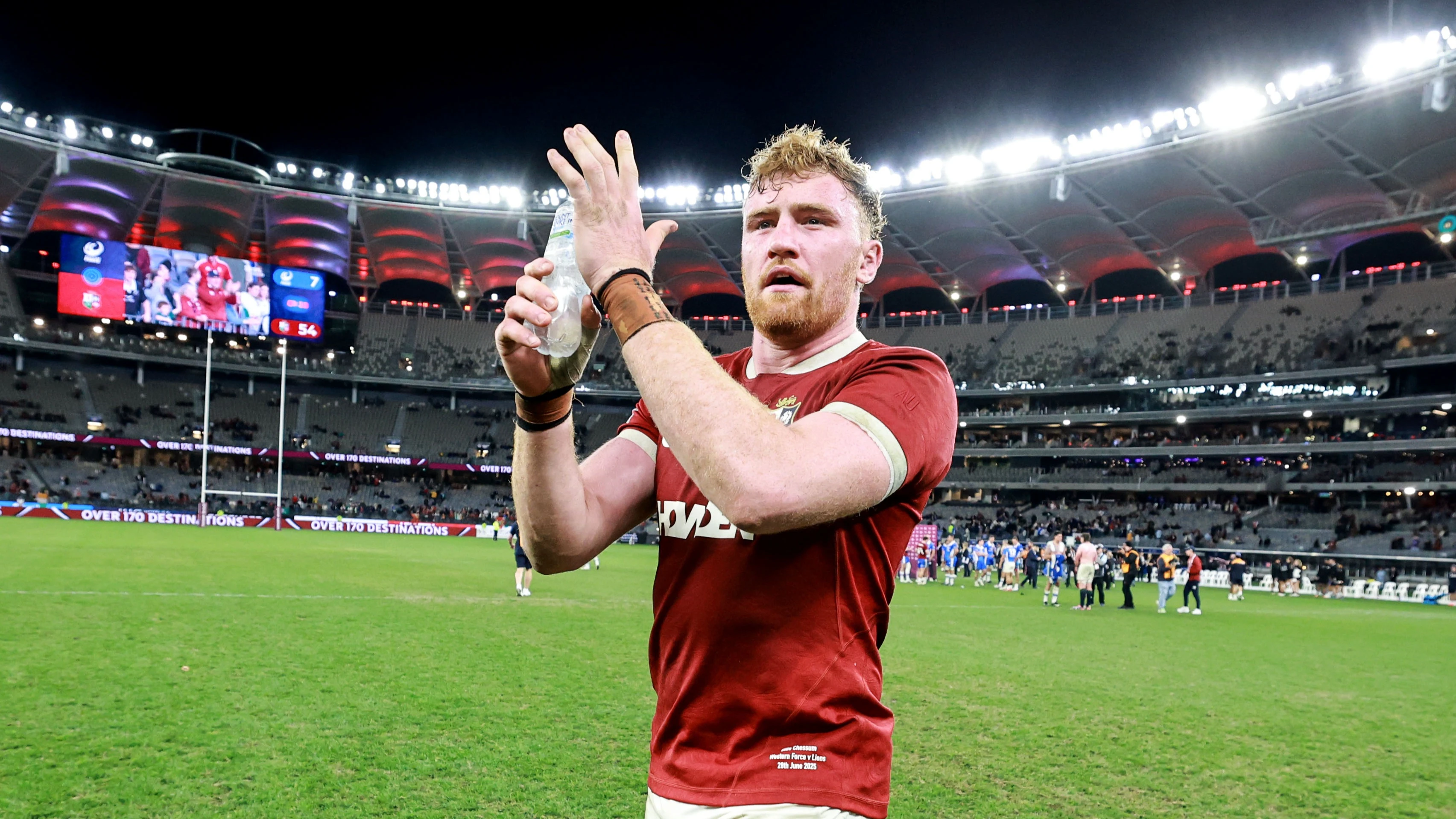 Ollie Chessum against Western Force, 2025