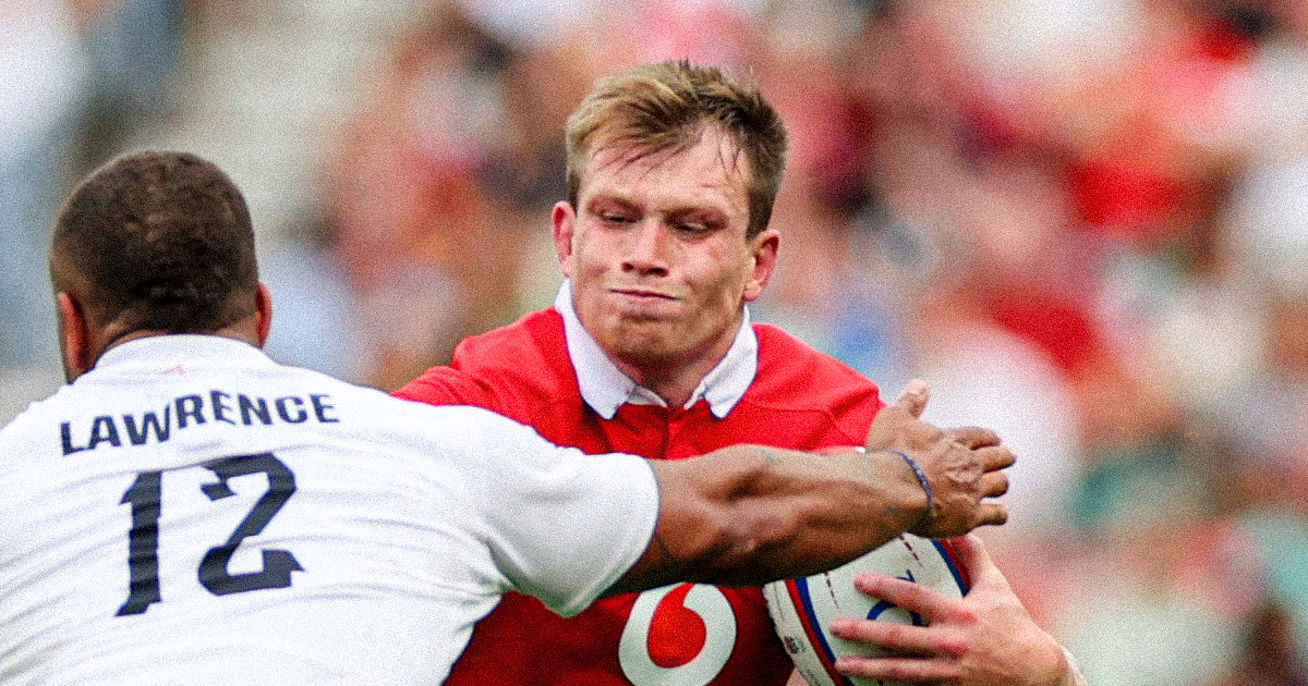 Nick Tompkins Wales Guinness Men's Six Nations