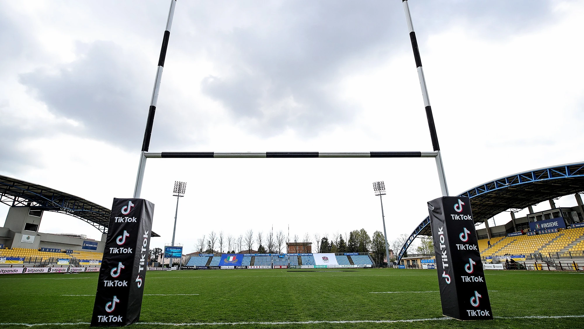 General view of Stadio Lanfranchi 3/4/2022